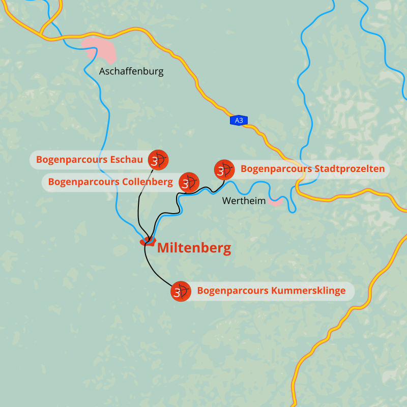 Kerngebiet der Region Kerngebiet der Region